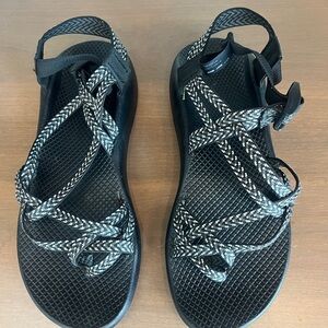 Black and White Chacos